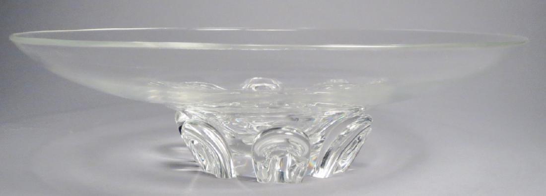 STEUBEN Clear Glass Fruit Bowl (1 of 5)