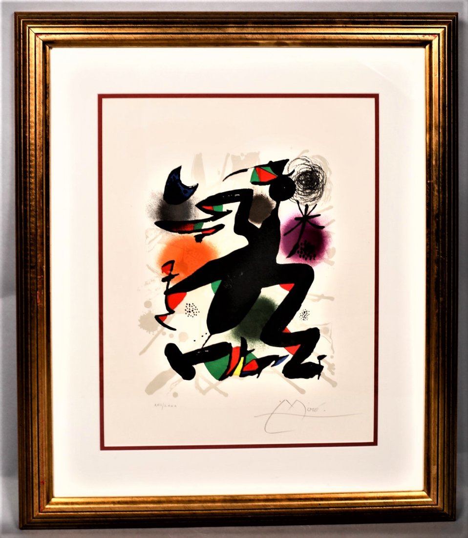 Miro Lithograph Pencil Signed Litho Book III with COA (1 of 6)