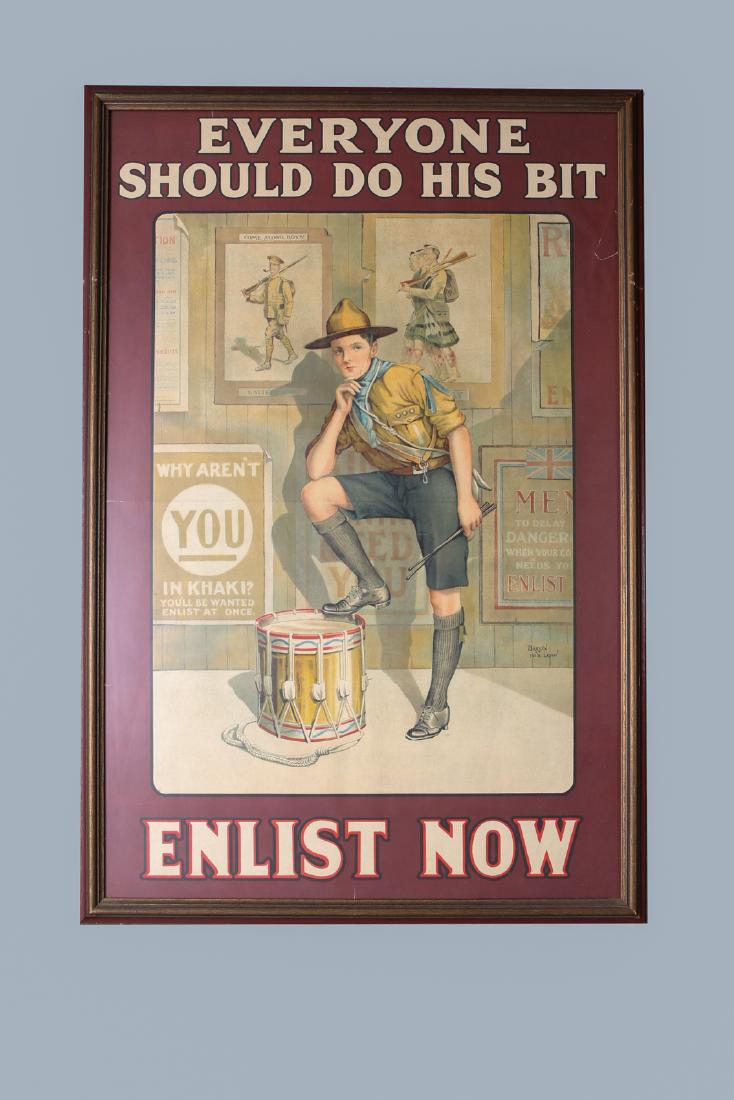 WW1 British Poster, Everyone One Should Do His Bit (1 of 2)