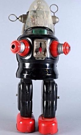 c1950 Robby the Robot Nomura Tin Toy (1 of 4)