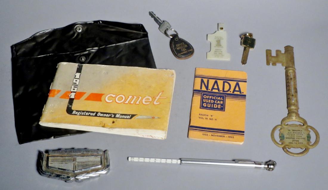 Misc Box Lot, Vintage Automotive Related Items (1 of 5)