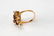 Very Nice 14k Gold, Diamond & Garnet Ring - 5