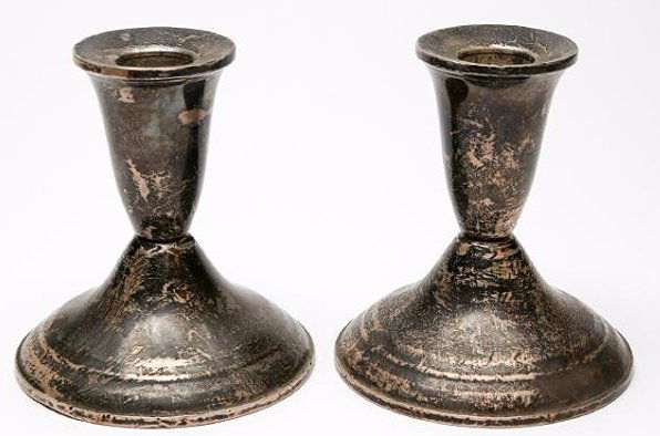 Sterling Candlesticks, Duchun Creations (1 of 2)