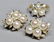 Stunning! 14K Pearl Earrings, Matching Ring