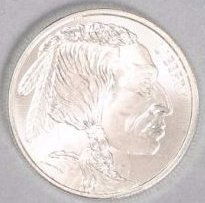 1 oz US Silver Round Native American (1 of 2)