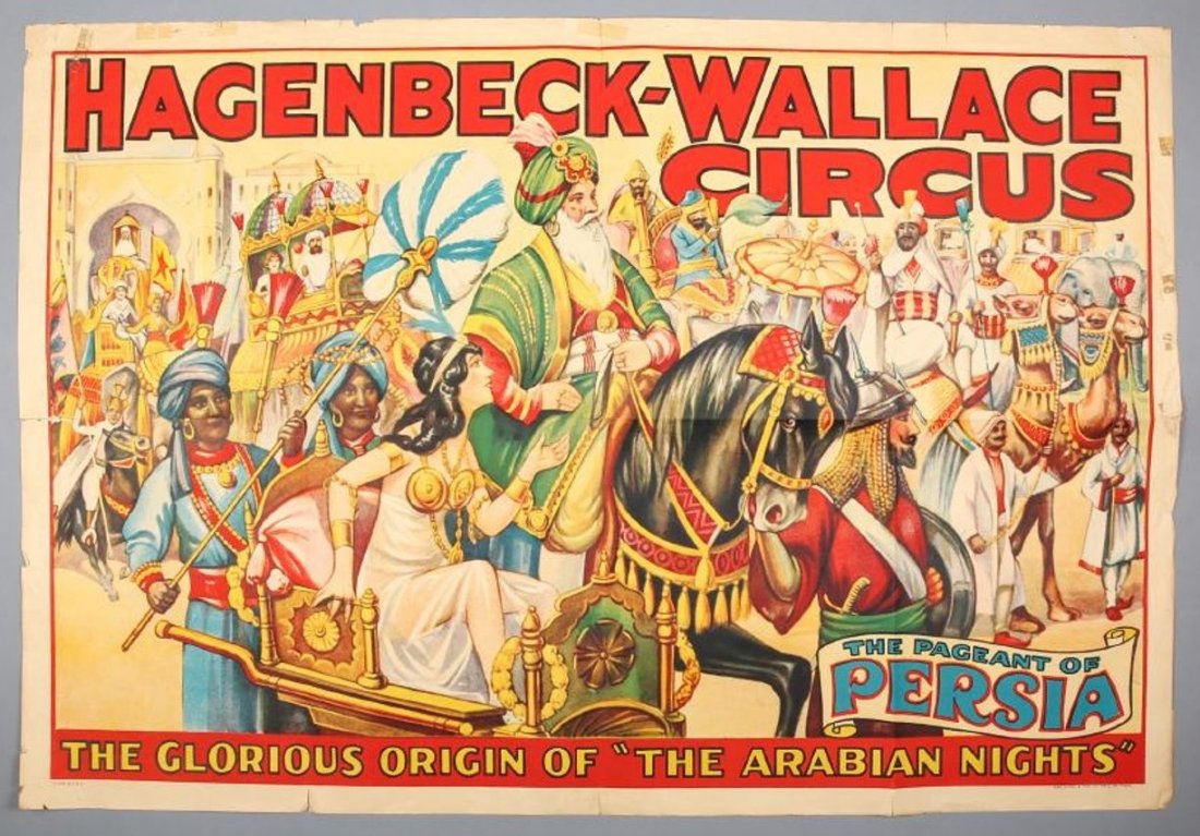 Hagenbeck-Wallace  Circus Pageant Of Persia (1 of 2)