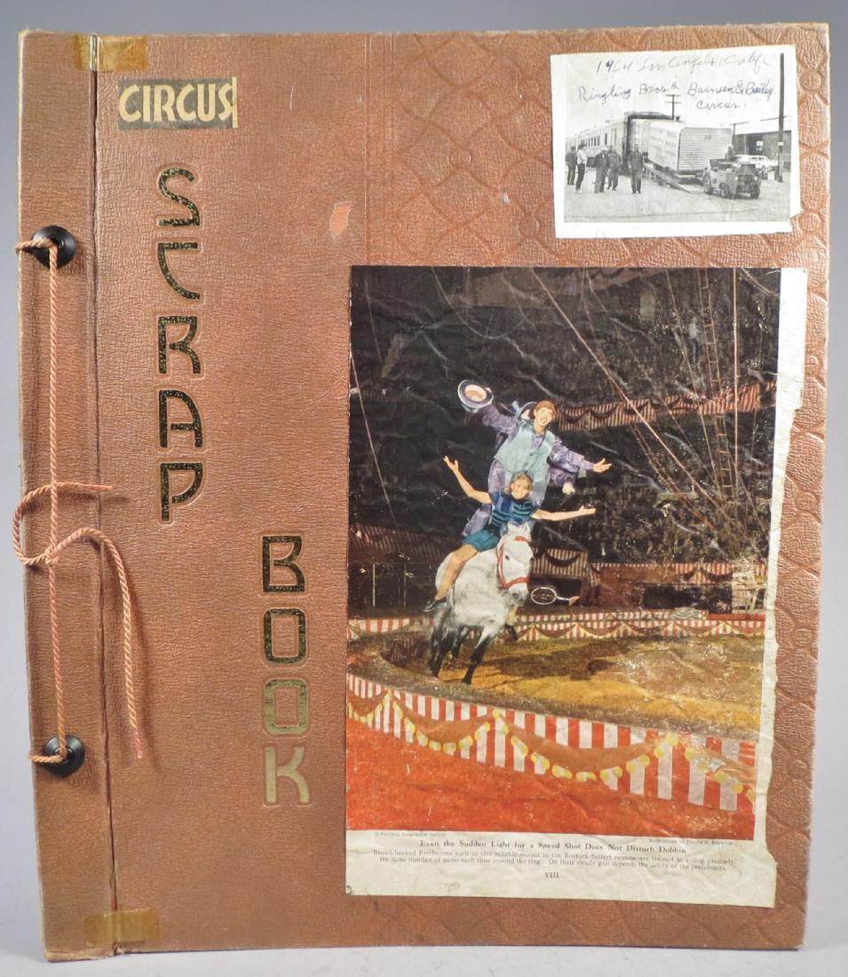 One Day Only! Circus Scrapbook, Hagenbeck-Wallace 1872 (1 of 9)