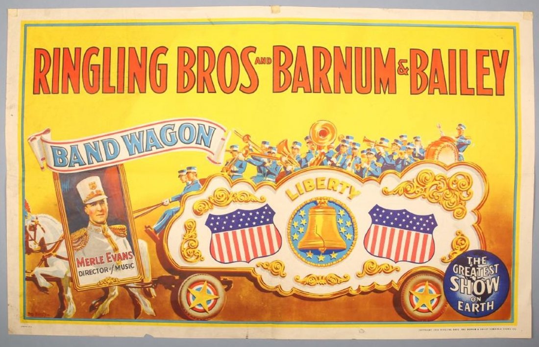 Merle Evans Ringling Bros and Barnum & Bailey Poster (1 of 1)