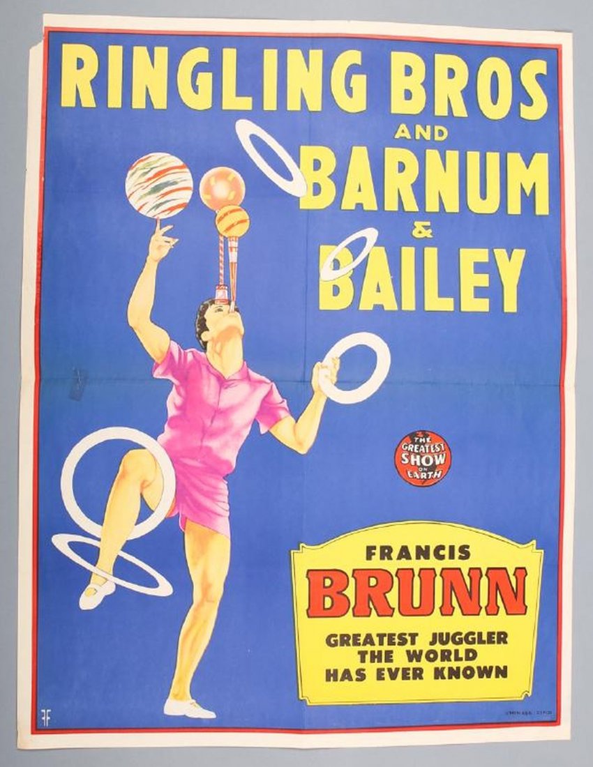 Vintage Ringling Bros & Barnum & Bailey Circus Brunn (1 of 1)