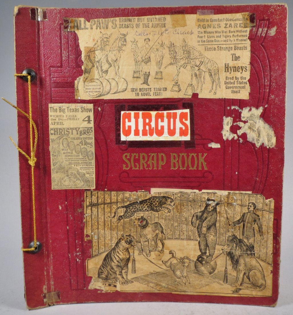 Enormous Shows United! Circus Scrapbook, 1901 Dempsey (1 of 9)