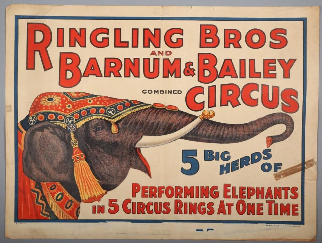 Vintage Ringling Brothers & Barnum & Bailey Circus (1 of 1)