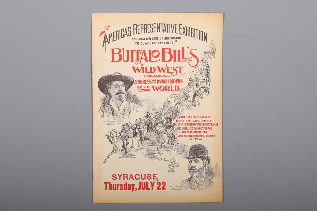 c1897 Buffalo Bill's Wild West Program (1 of 3)