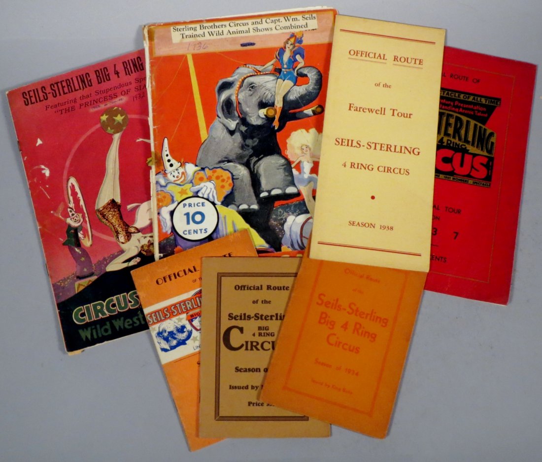 5 Vintage Seils - Sterling Route Books 1930's (1 of 1)