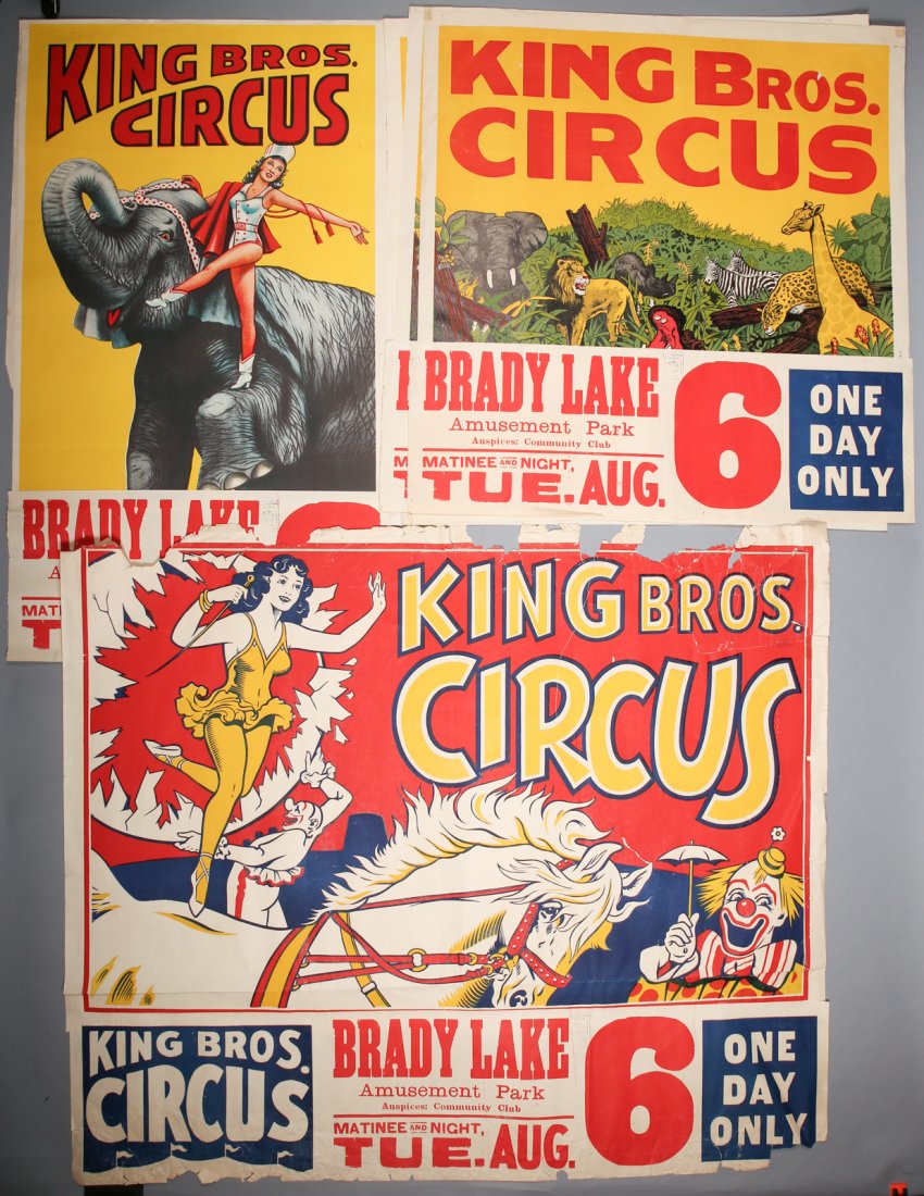 LOtCircus Poster KING BRO. Over 15 poster (1 of 3)