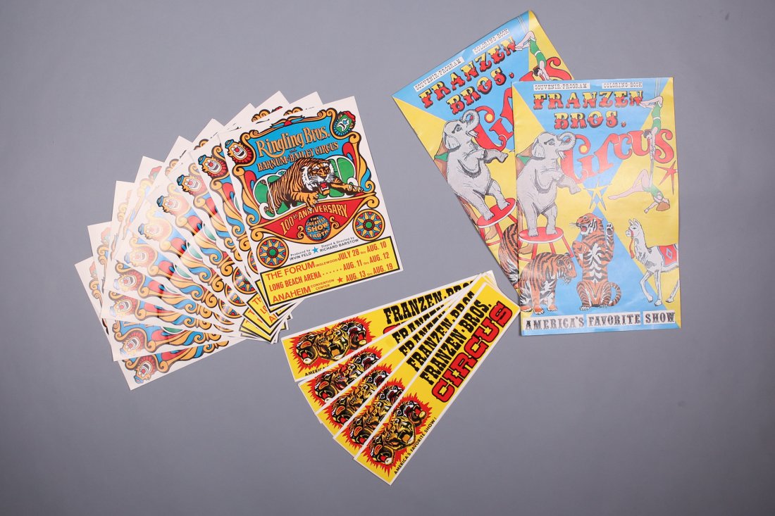 Vintage Circus Items Ringling & Franzen (1 of 2)