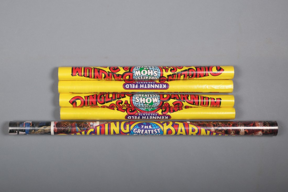 5 Ringling Bros & Barnum & Bailey circus posters (1 of 2)