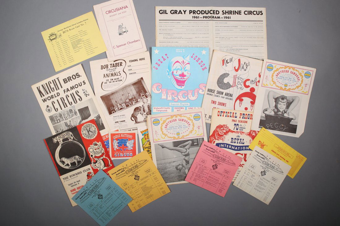 Lot of Assorted Circus Items (1 of 2)