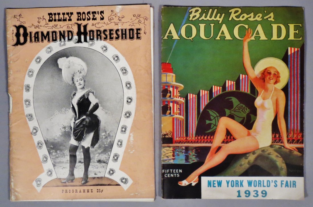 2 Vintage Billy Rose Programs 1939 World's Fair (1 of 7)
