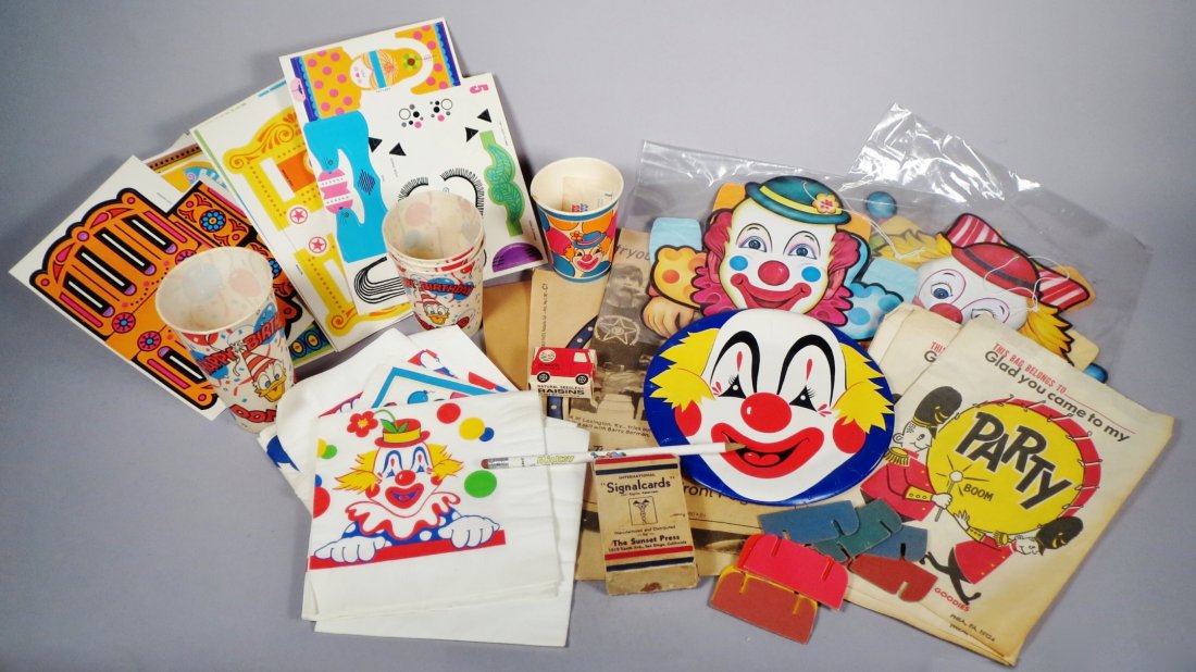 Misc. Clown & Circus Paper Items (1 of 6)
