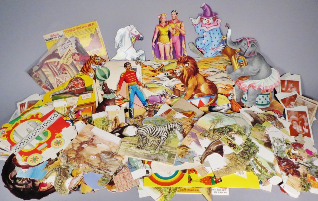 Big Lot Die Cut Animals, Paper Masks, 3D Items + (1 of 7)