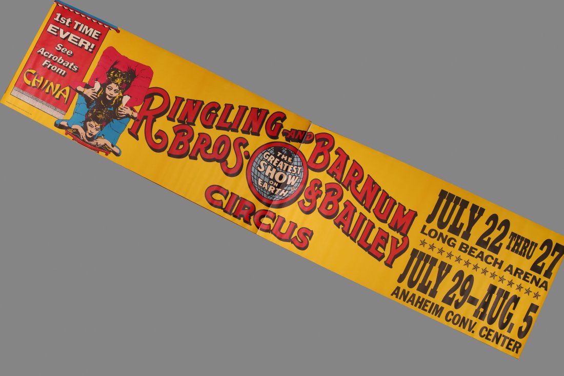 12 foot Ringling Bros. Circus Poster (1 of 1)