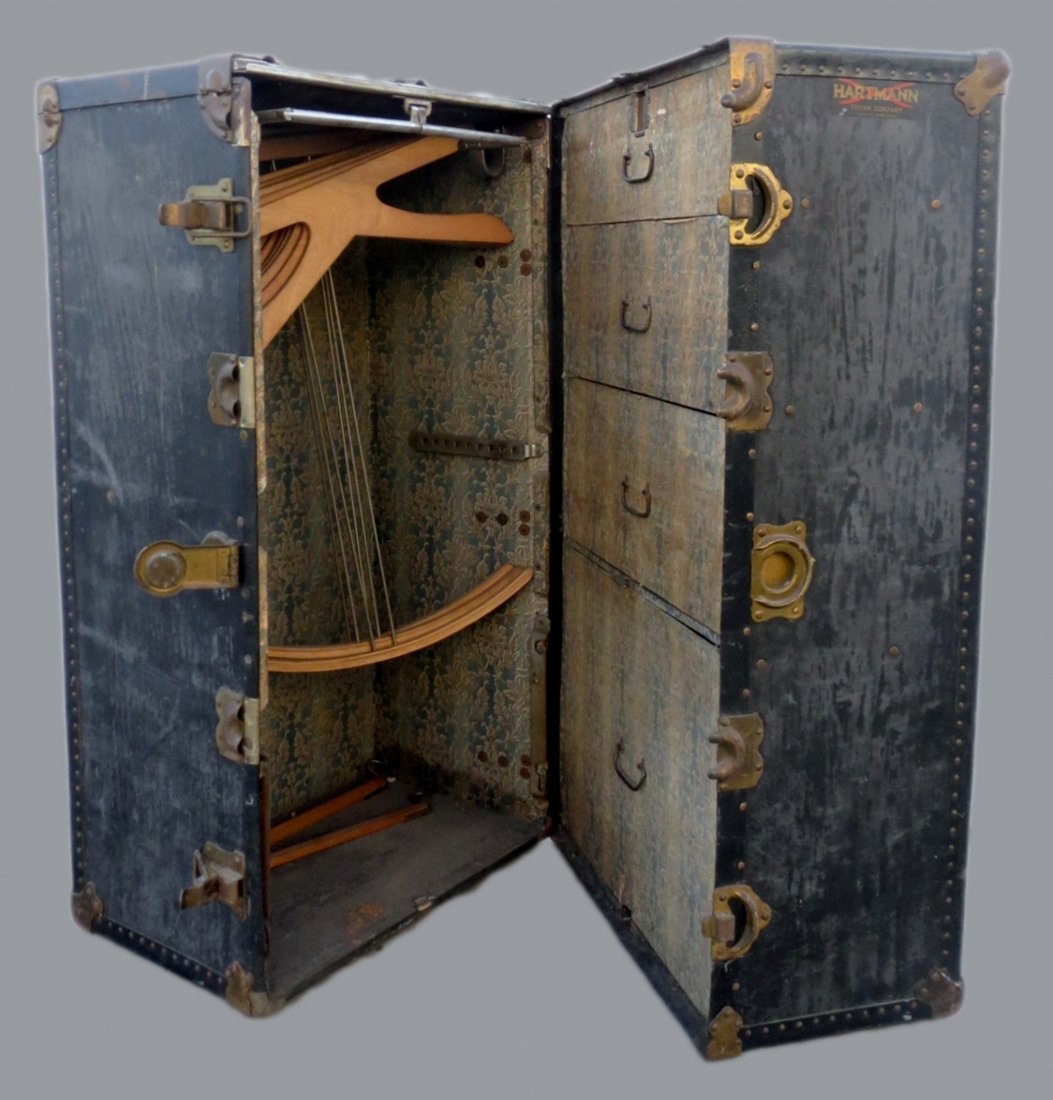 Antique Hartmann Steamer Trunk