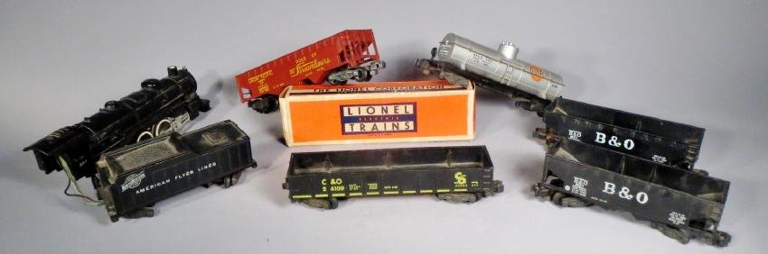 Misc. Lot American Flyer Train Cars, Lionel Box (1 of 7)