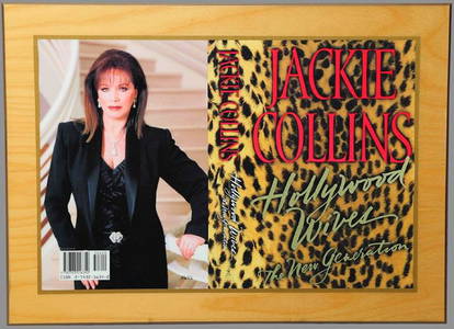 1st Ed. Publishers Gift Jackie Collins, Hollywood Wives