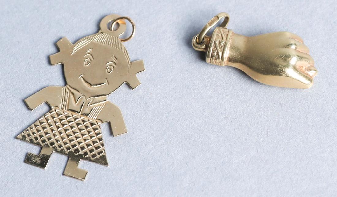 14K Gold Pendant/Charm Lot (1 of 1)