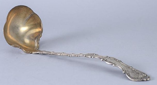 1897 Gorham Sterling Oyster Ladle, Strasbourg (1 of 5)