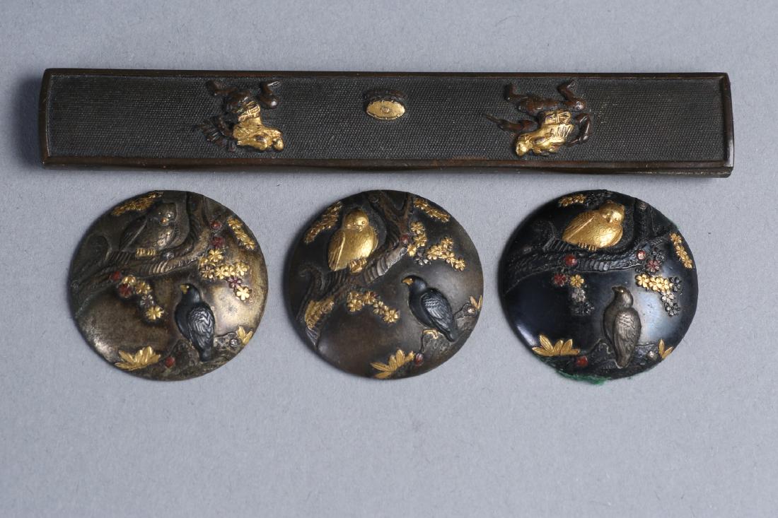 Japanese Edo Period Menuki and Kozuka (1 of 3)