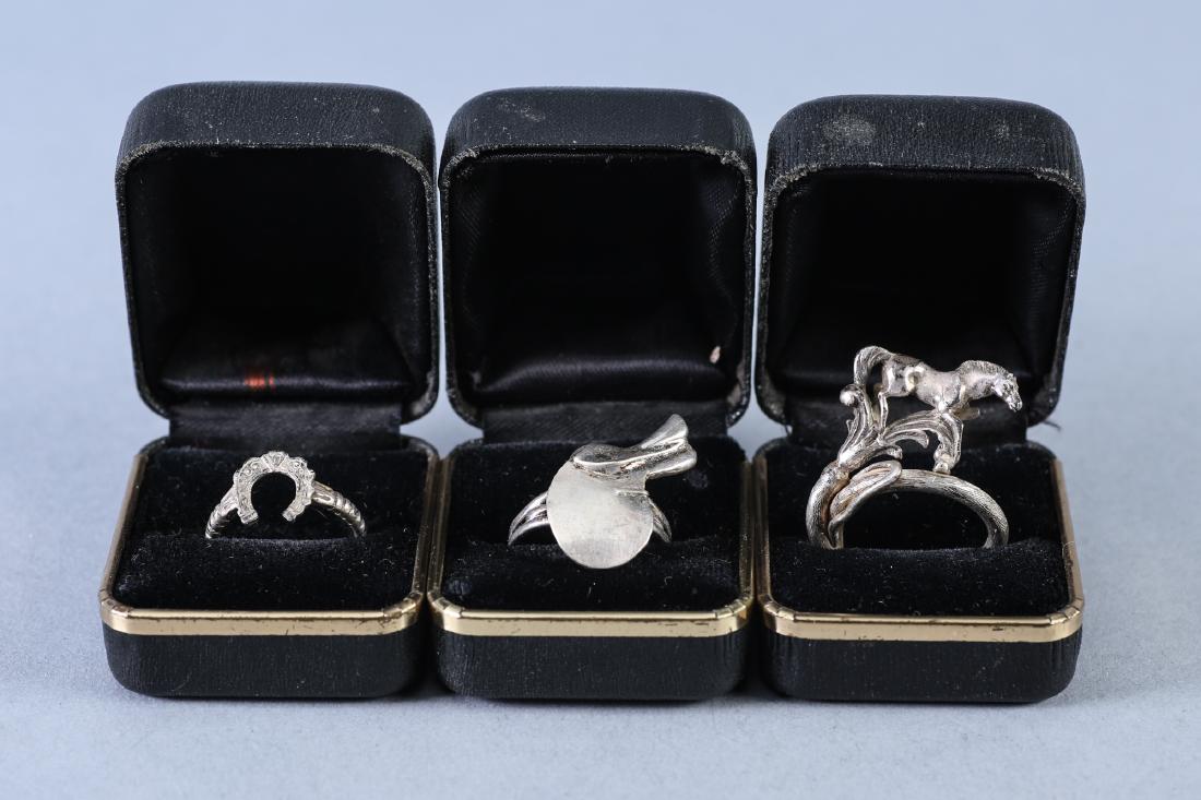 3 Vintage Designer Sterling Rings (1 of 4)