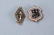 Antique 14K Gold/Pearl Sorority Brooches