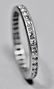 Vintage 1ct Tiffany Platinum Diamond Eternity Band