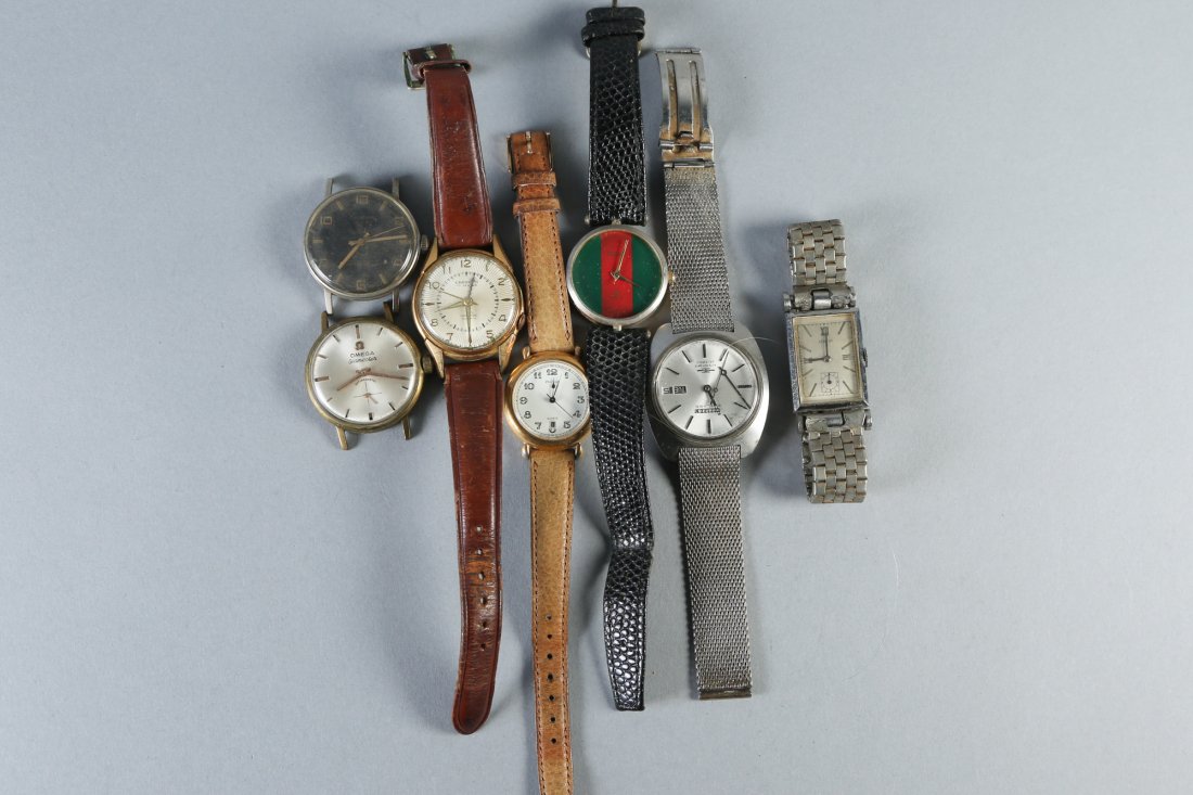 Misc. Vintage Wrist Watches, Omega, Gucci and More (1 of 3)