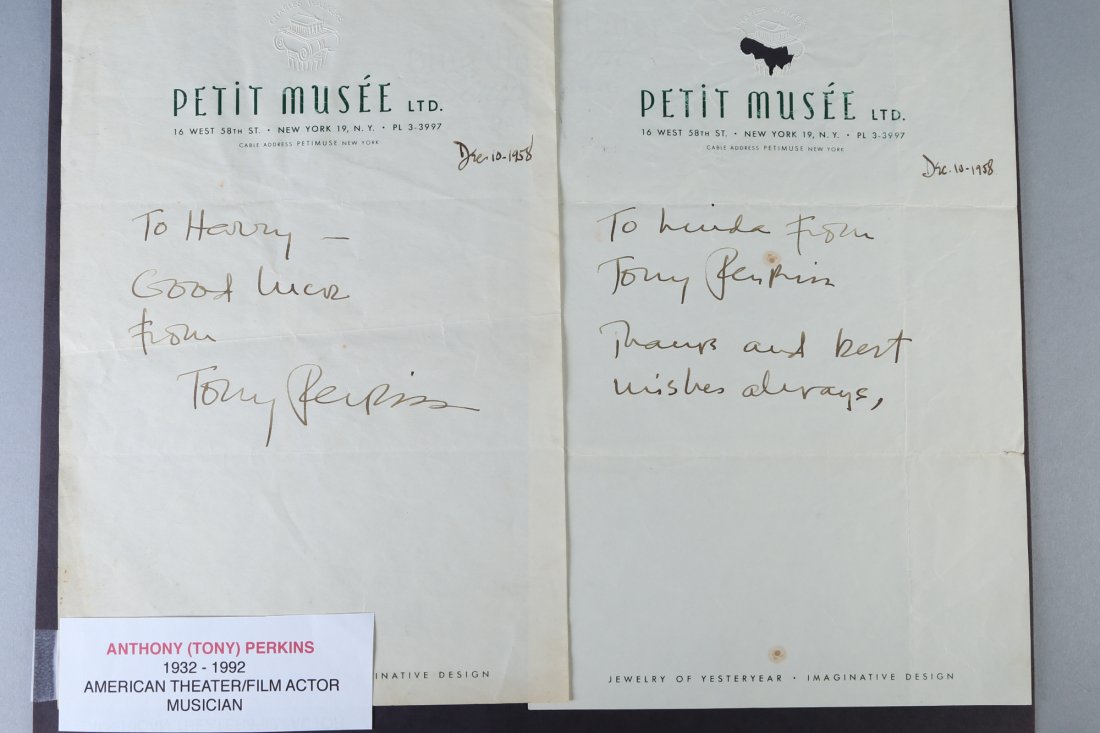 Hollywood Authentic Autographs Boris Karloff Marlon (1 of 19)