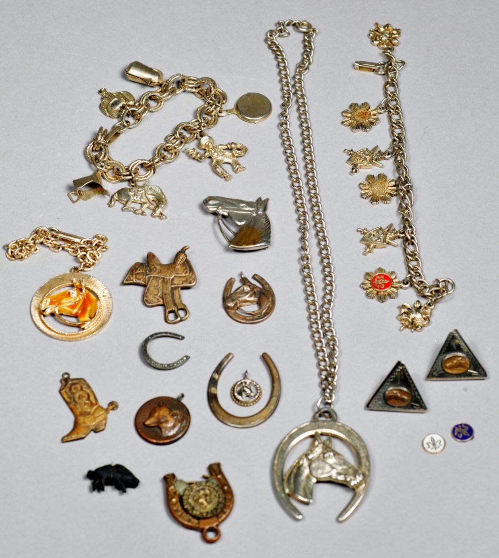 Vintage Western Costume Jewelry Lot (1 of 4)