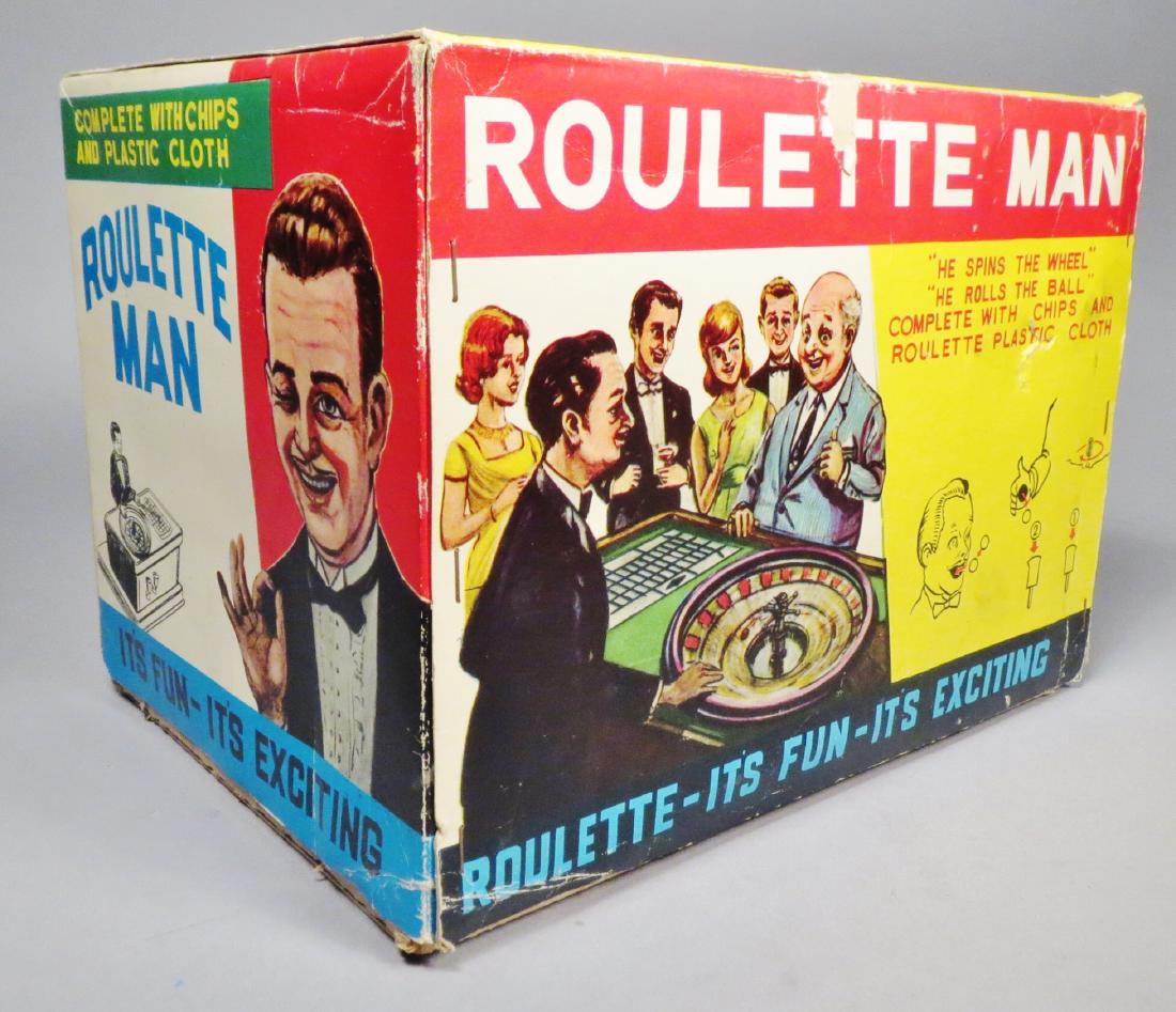 Vintage Plaything Roulette Man, Original Box (1 of 9)