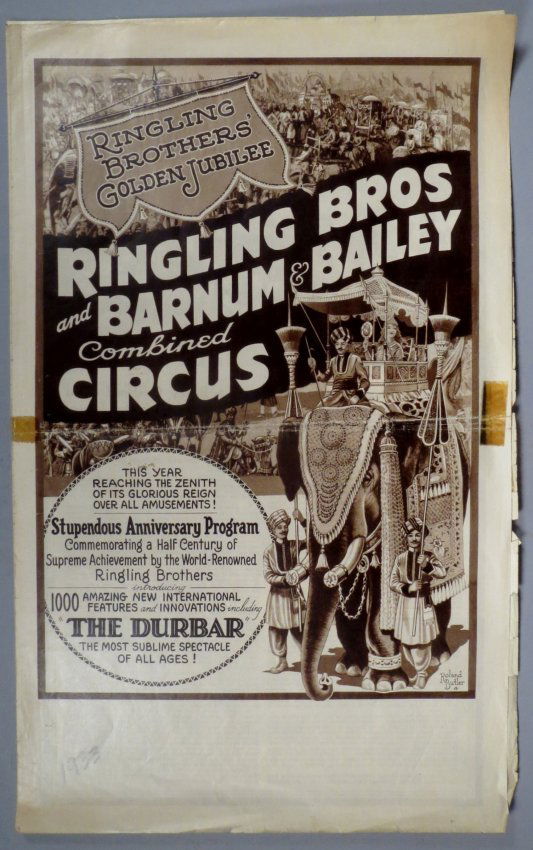 1933 Ringling Bros Barnum Bailey Circus Courier (1 of 5)