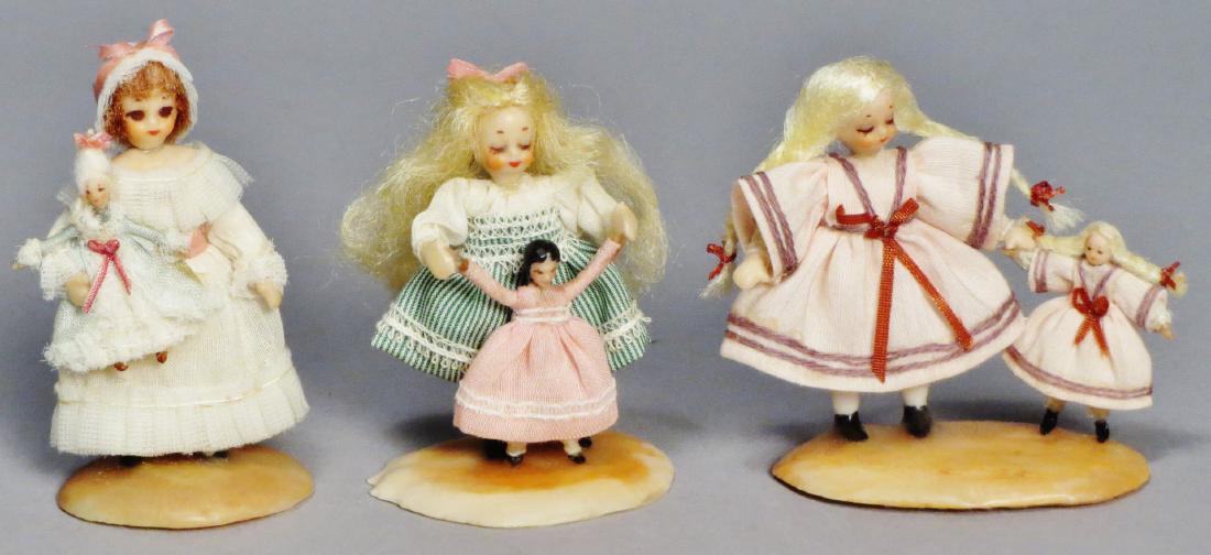 N.I.A.D.A. Artist Irma Park Wax Dolls with Dolls (1 of 8)