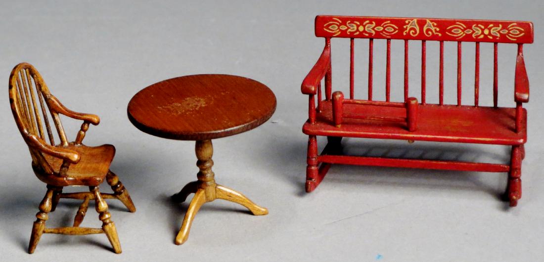 Vintage Oldham Dollhouse Furniture (1 of 8)