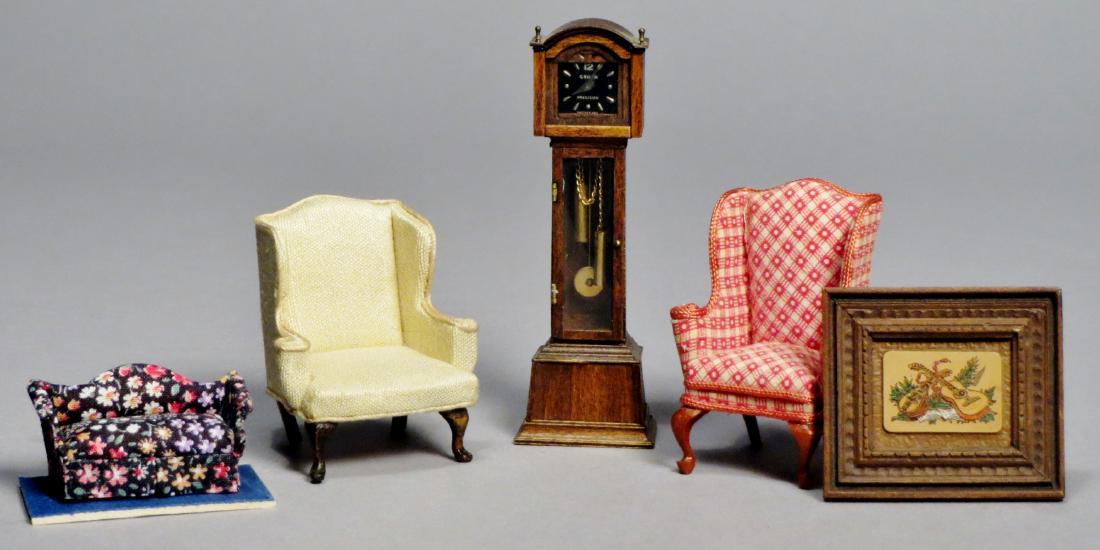 Misc. Lot Designer Dollhouse Furnishings  Designer sign (1 of 9)