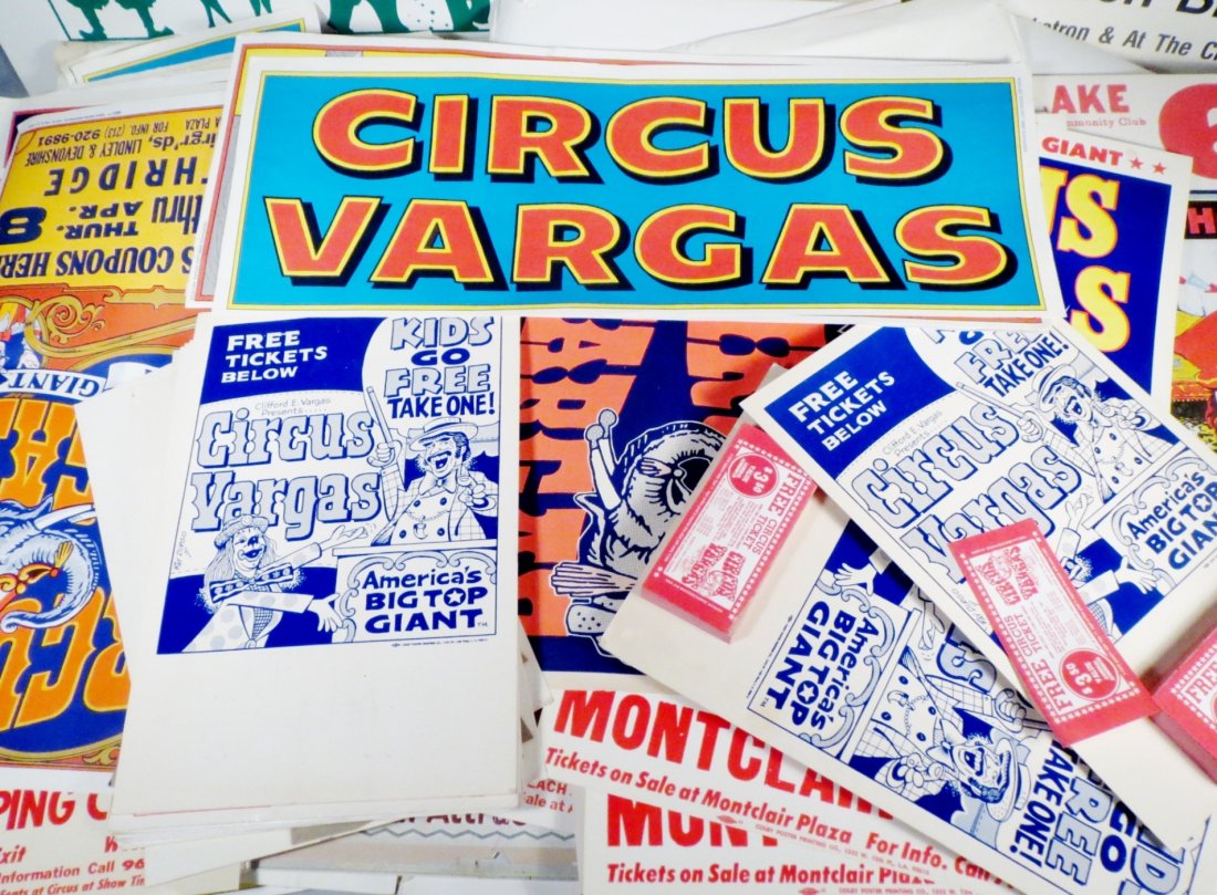 Lot of Circus Posters and More, King, Vargas, etc. (1 of 10)