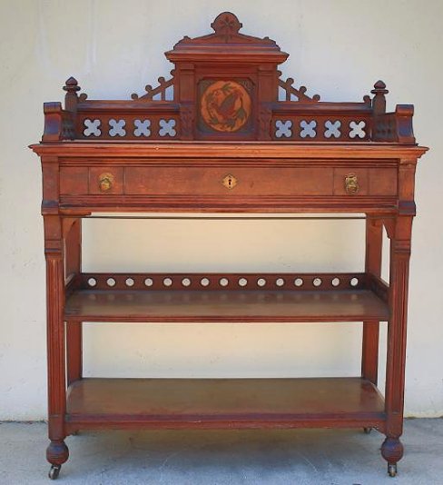 Beautiful Antique Eastlake Server / Sideboard (1 of 7)