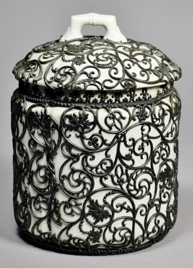 c1805 Bagshaw & Meir Bisquit Jar Georgian (1 of 9)