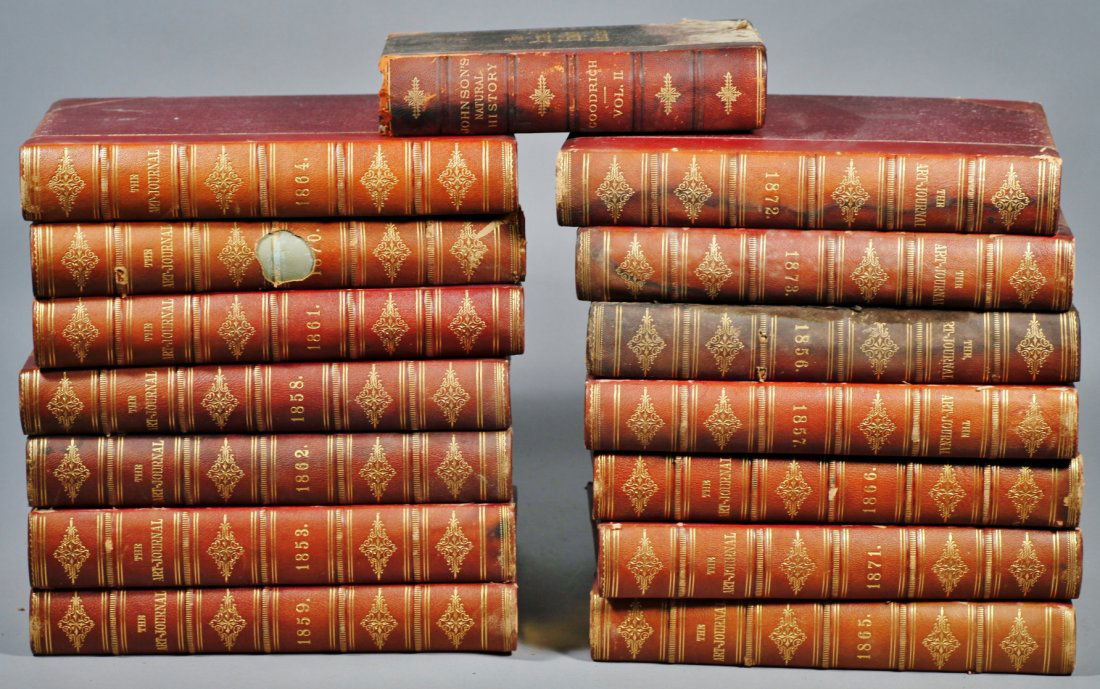 Mid Victorian Art Journal Books (1 of 11)