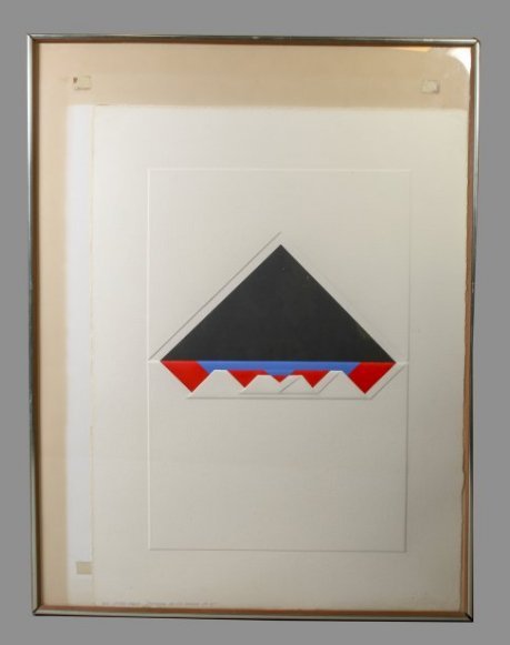 Omar Rayo Intaligo Print 8/10 SIGNED (1 of 7)