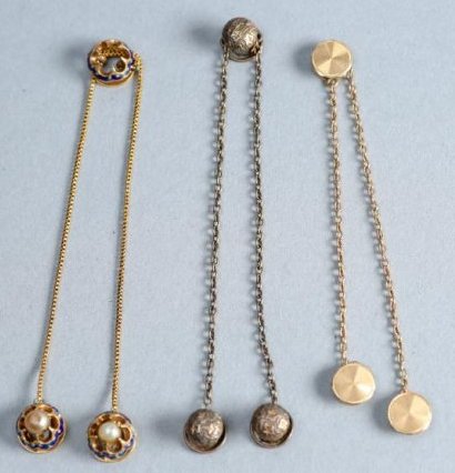 c1920 14K Gentlemens Tuxedo Button Studs (1 of 5)