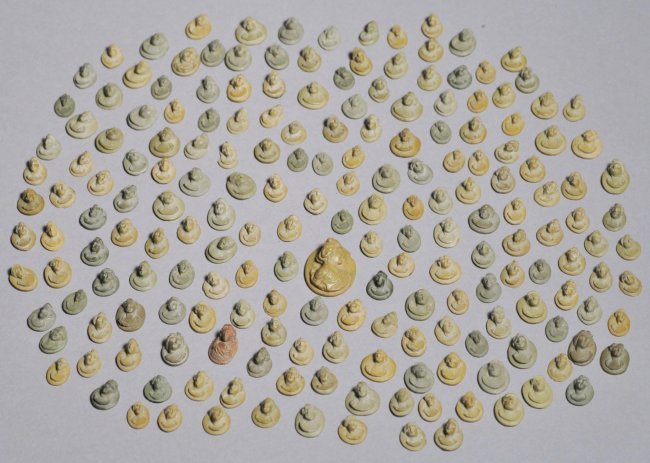 Large Antique Lava Stone Cameos Lot Victorian (1 of 7)