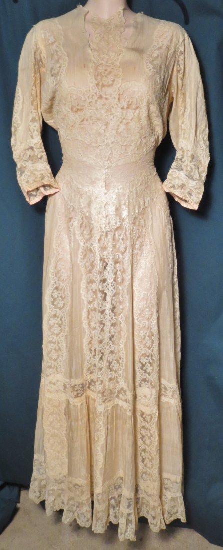 Amazing Victorian Lace detail Dress (1 of 9)